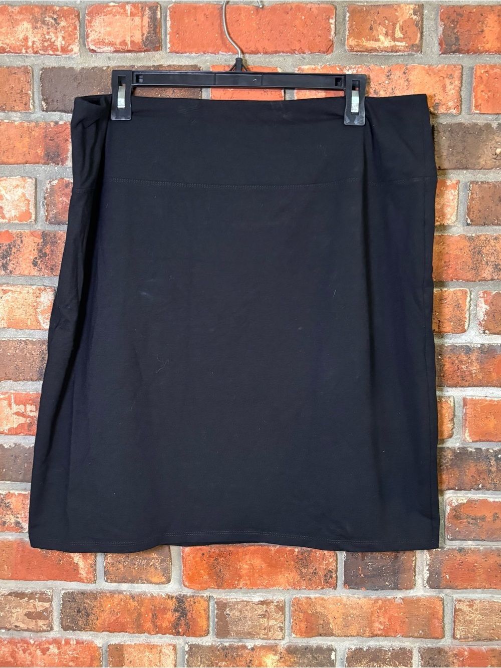 J.Jill wearever womens smooth fit pencil skirt black L